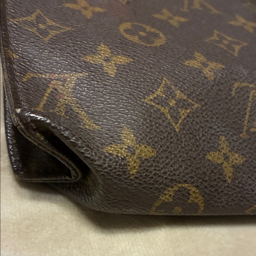 LV Brown Monogram Project Pouch - Picture 5 of 5